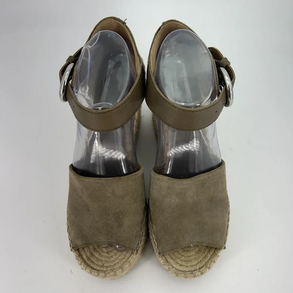 Marc Fisher Espadrille Sandals Shoes Womens Size 8 LTD MLAIDA Wedge Platform